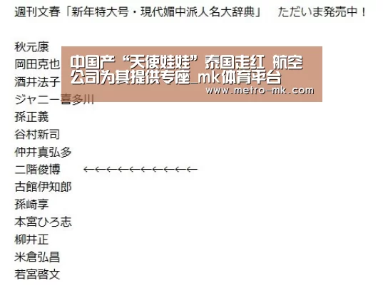 中国产“天使娃娃”泰国走红 航空公司为其提供专座_mk体育平台(图2) mk体育入口